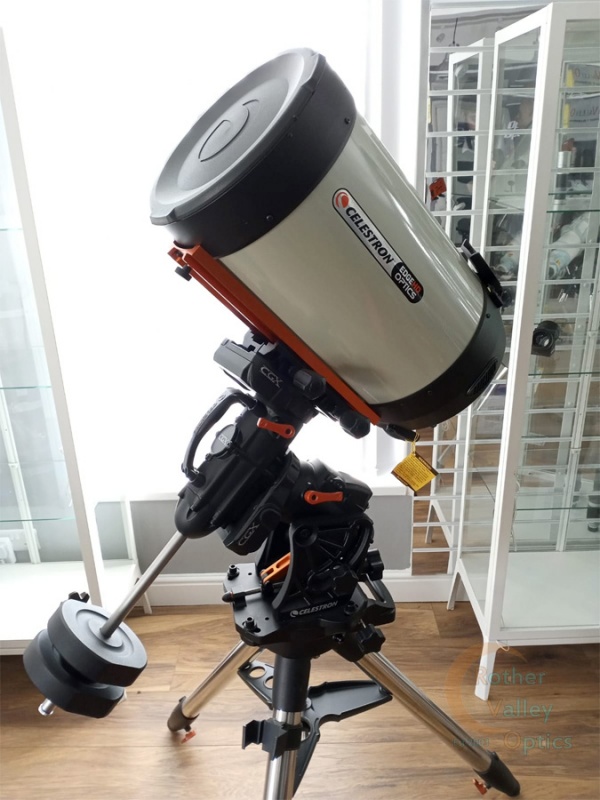 Celestron CGX Equatorial 1100 HD Telescope Rother Valley Optics Ltd